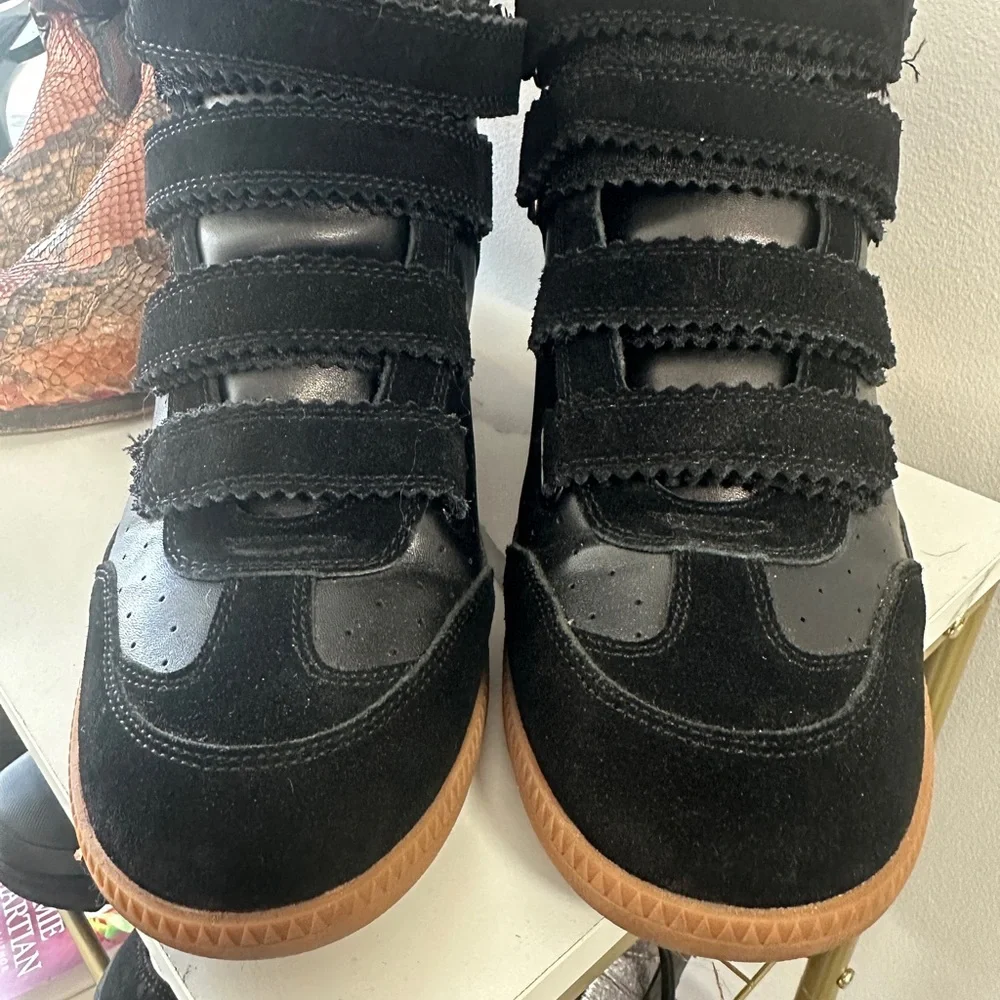 Steve Madden MUSTANG BLACK SUEDE - Picture 2 of 7